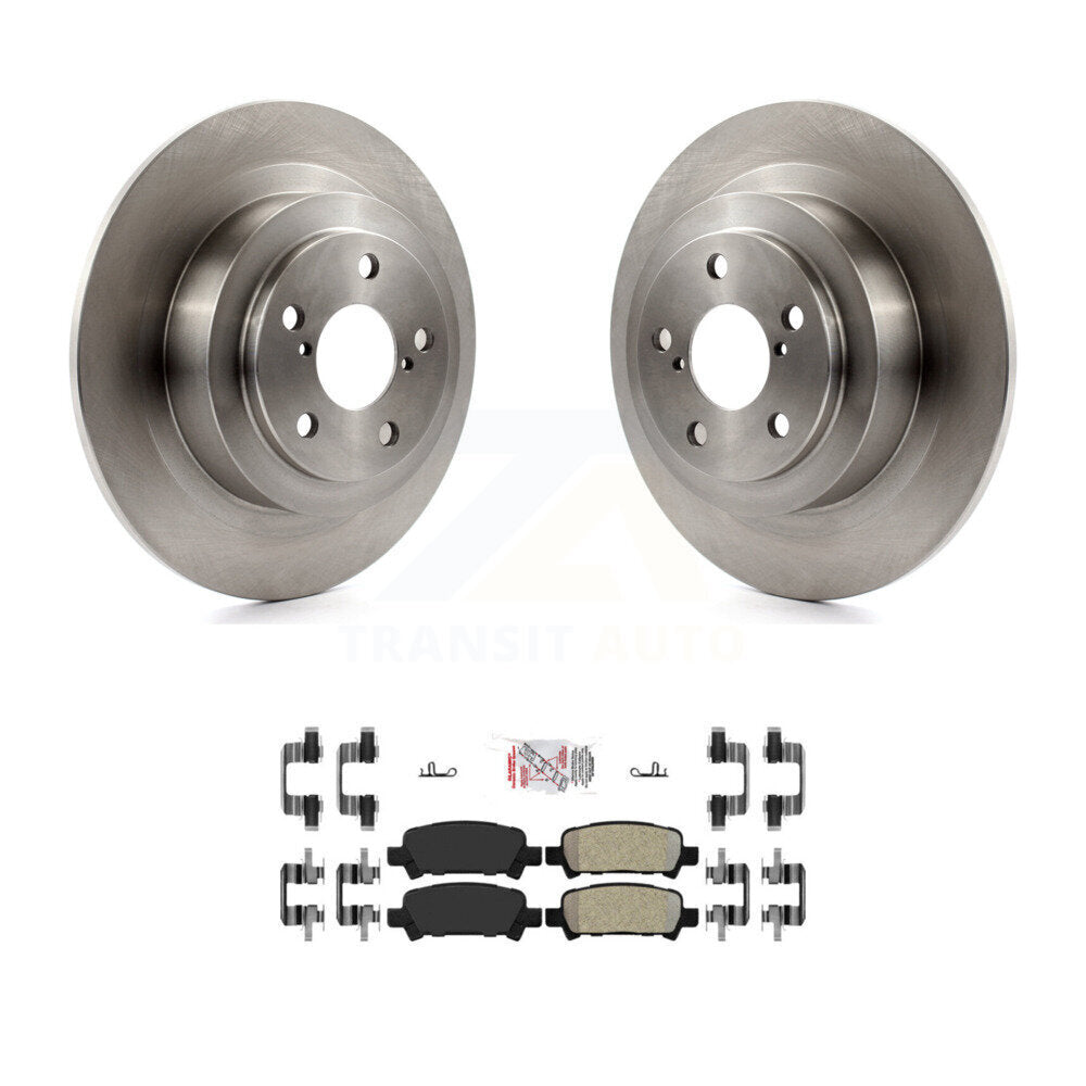 Kit de rotors de frein à disque arrière et plaquettes semi-métalliques pour Subaru Outback Legacy Baj