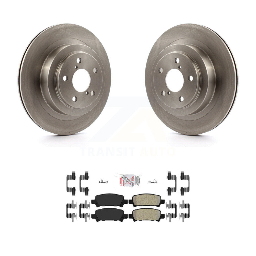 Kit de disques de frein à disque arrière et plaquettes semi-métalliques pour Subaru Legacy K8A-100761