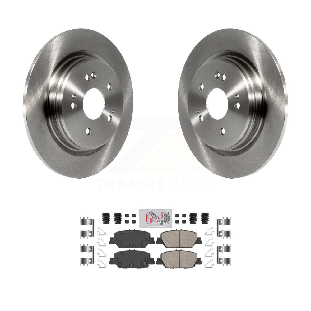 Kit de disques de frein à disque arrière et plaquettes en céramique pour Honda CR-V 2017-2024 K8A-100767