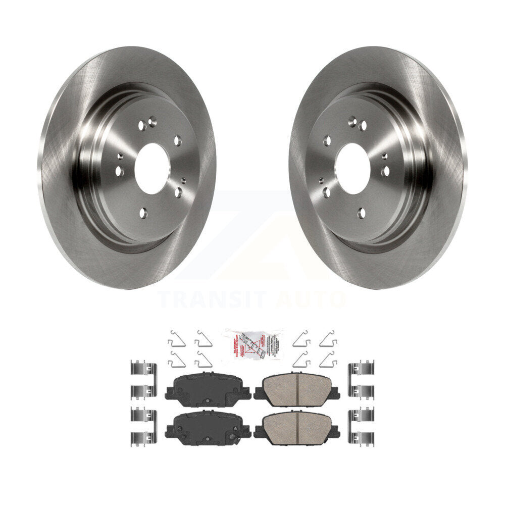 Kit de disques de frein à disque arrière et plaquettes en céramique pour Honda CR-V 2017-2024 K8A-100768
