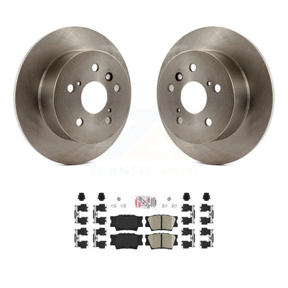 Kit de rotors de frein à disque arrière et plaquettes en céramique pour Toyota Camry Lexus ES350 Avalon
