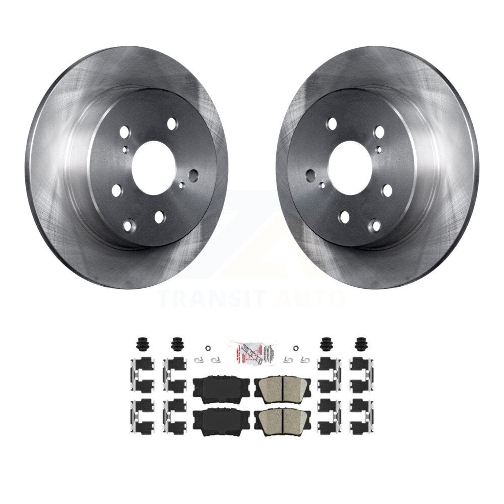 Kit de disques de frein à disque arrière et plaquettes en céramique, pour Toyota RAV4 Lexus HS250h