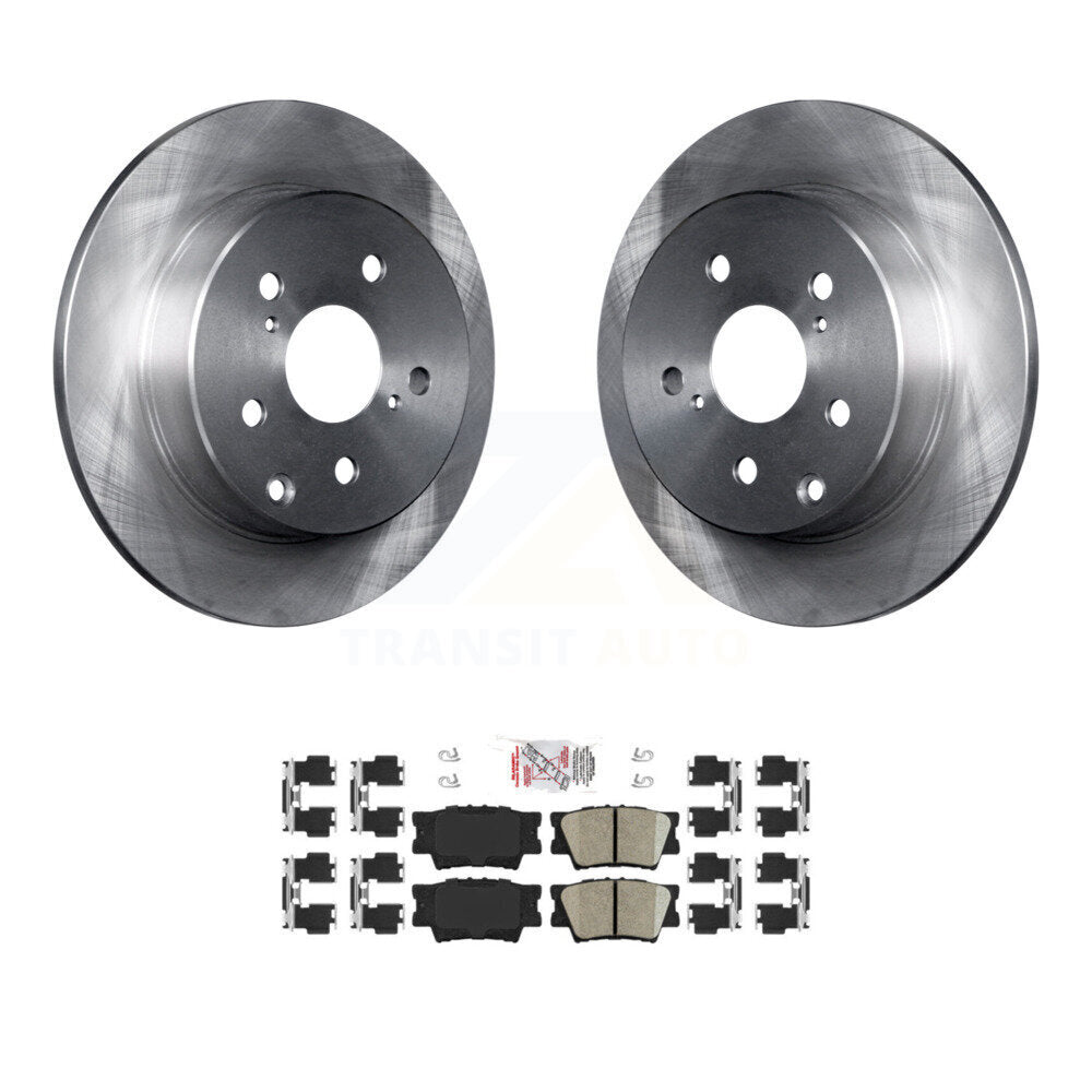 Kit de disques de frein à disque arrière et plaquettes en céramique, pour Toyota RAV4 Lexus HS250h
