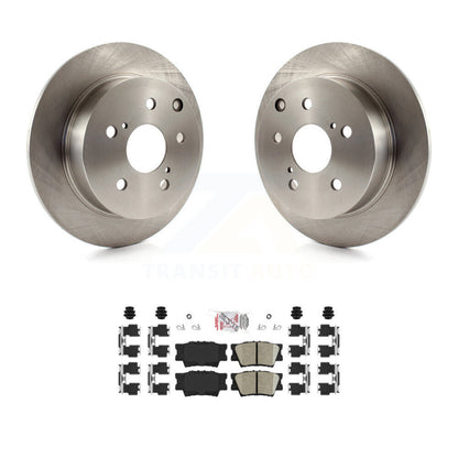 Kit de rotors de frein à disque arrière et plaquettes en céramique pour Toyota Matrix Pontiac Vibe