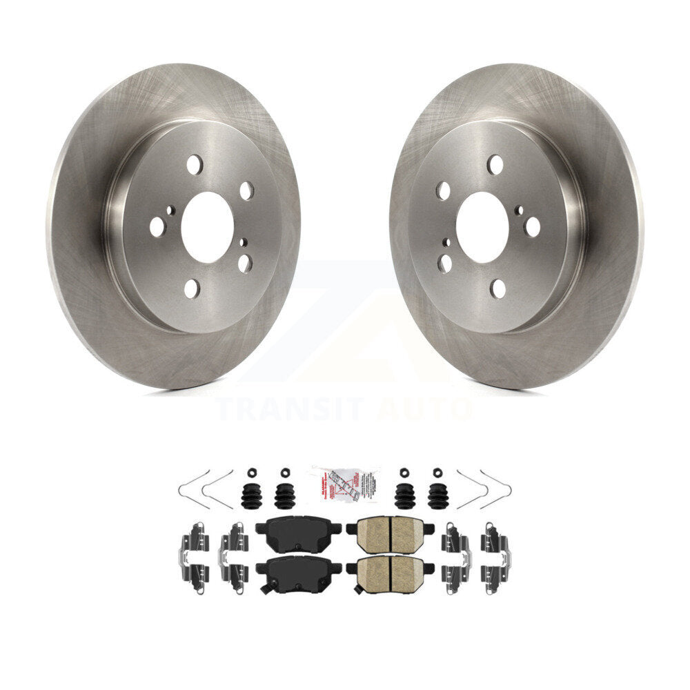 Kit de rotor de frein arrière et de plaquettes en céramique, pour Toyota Corolla Matrix Prius Prime Pontia