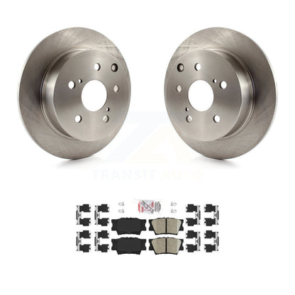 Kit de rotors de frein à disque arrière et plaquettes en céramique pour Toyota Matrix Pontiac Vibe