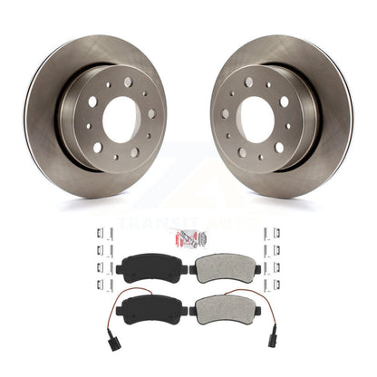 Rotor de frein à disque arrière et Kit de plaquettes semi-métalliques pour Ram ProMaster 2500 3500 150