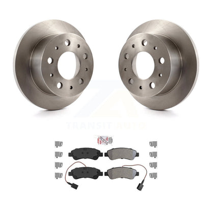 Rotor de frein à disque arrière et Kit de plaquettes semi-métalliques pour Ram ProMaster 2500 3500 150