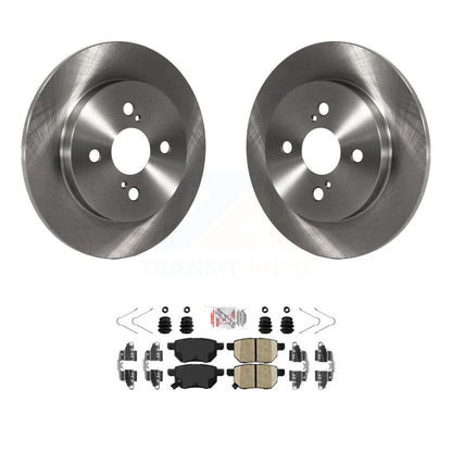 Kit de disques de frein à disque arrière et plaquettes en céramique pour Toyota Yaris 2012-2018