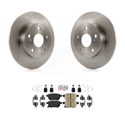 Kit de disques de frein à disque arrière et plaquettes en céramique pour Scion tC 2011-2016 K8A-100793