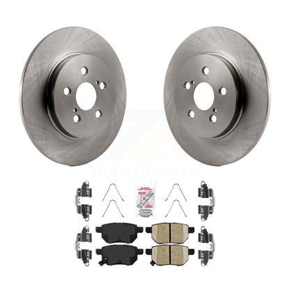 Kit de disques de frein à disque arrière et plaquettes en céramique pour Lexus CT200h K8A-100796
