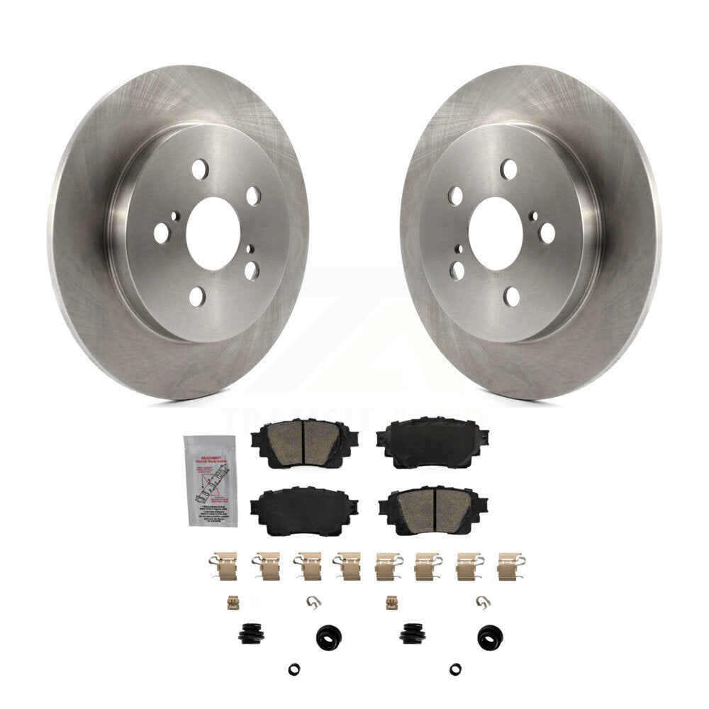 Kit de plaquettes en céramique pour rotors de frein arrière, pour Toyota Corolla avec stationnement électrique