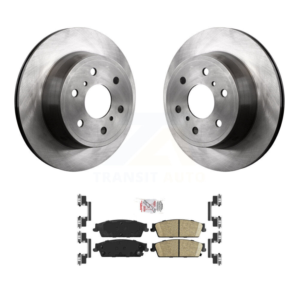 Kit de rotor de frein arrière et de plaquettes en céramique, pour Chevrolet GMC Sierra 1500 Silverado Taho