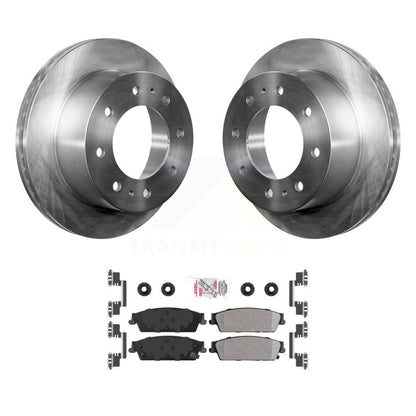 Kit de plaquettes de frein semi-métalliques pour rotors de frein arrière pour Chevrolet Silverado 2011 Hybri 1500