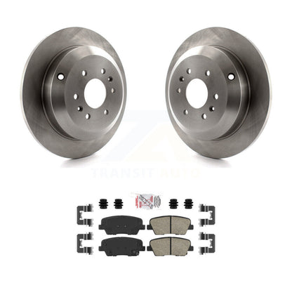 Kit de rotors de frein à disque arrière et plaquettes en céramique pour Kia Borrego 2009 – 2011 K8A-10081