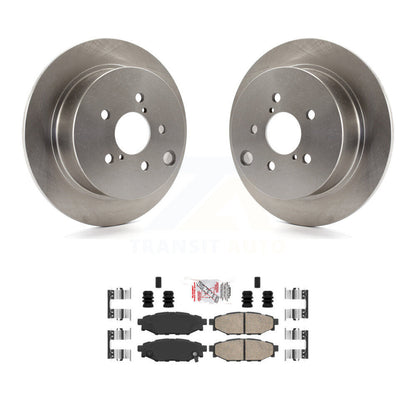 Rotor de frein à disque arrière et Kit de plaquettes en céramique pour Subaru Crosstrek Impreza Forester X