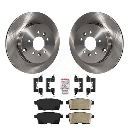 Kit de disques de frein à disque arrière et plaquettes en céramique pour Mazda CX-9 2007-2015 K8A-100835