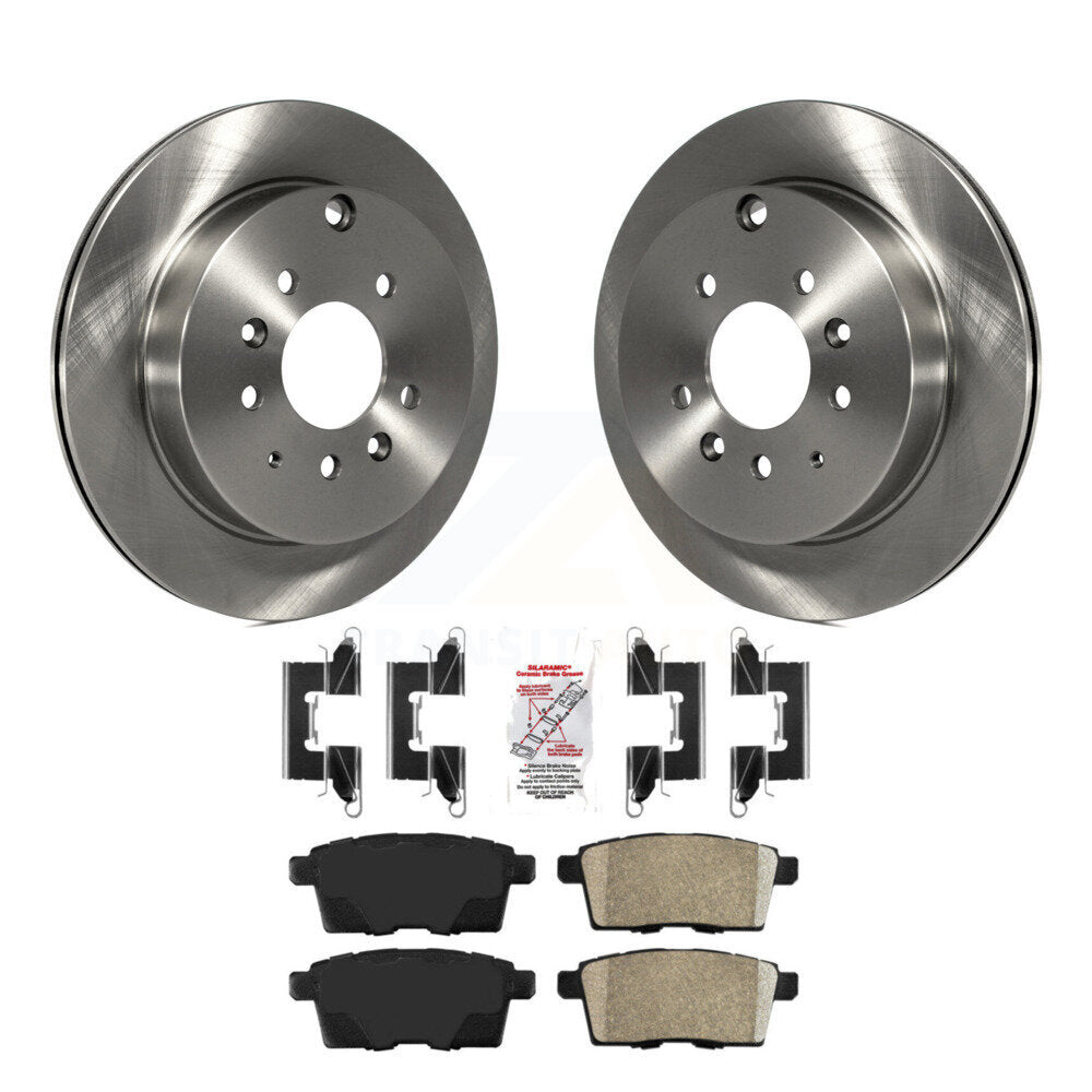 Kit de disques de frein à disque arrière et plaquettes en céramique, pour Ford Edge Mazda CX-7 Lincoln MK