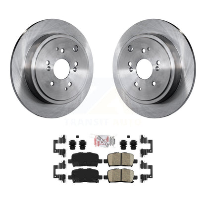 Kit de rotors de frein à disque arrière et plaquettes en céramique pour Honda Pilot Acura MDX K8A-10083