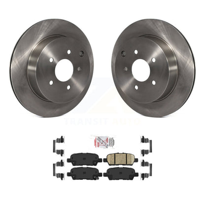 Kit de rotors de frein à disque arrière et plaquettes en céramique pour INFINITI Q50 Q60 QX70 K8A-10084