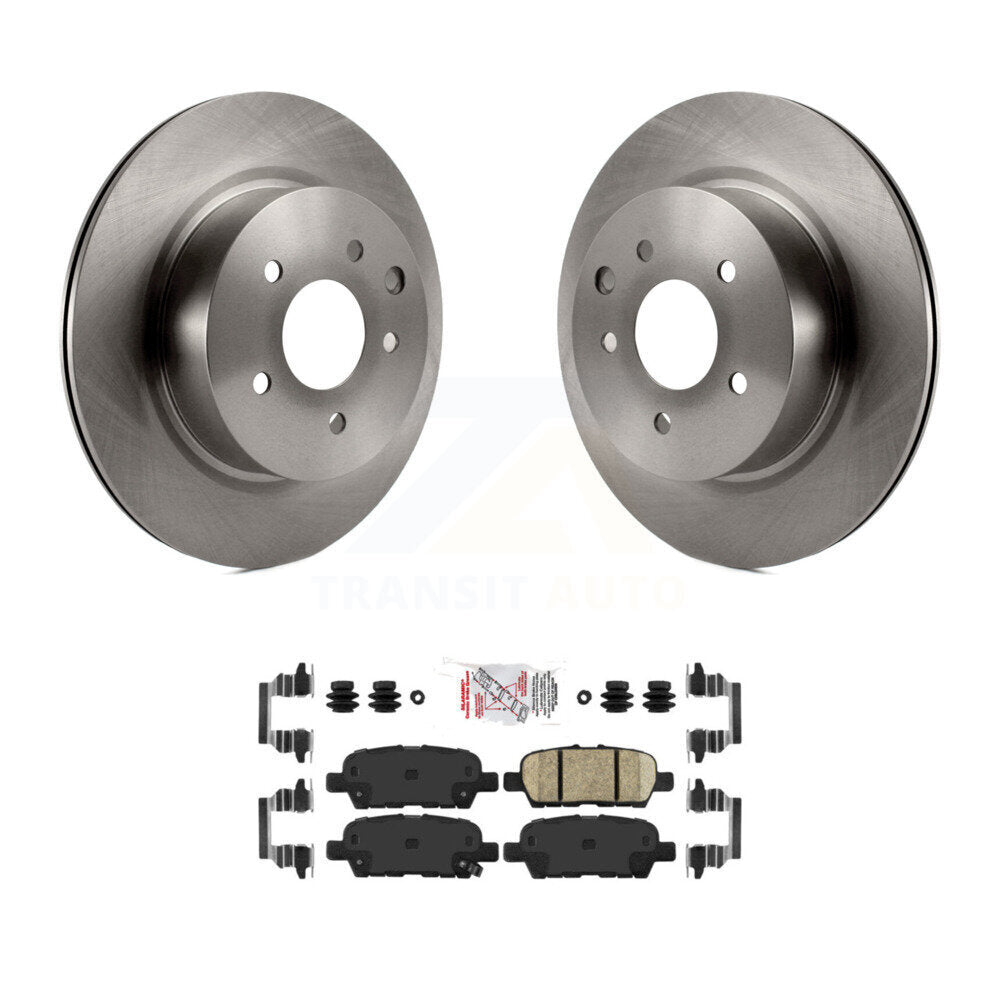 Kit de rotor de frein arrière et de plaquettes en céramique, pour Nissan Maxima INFINITI QX50 EX35 G25 370