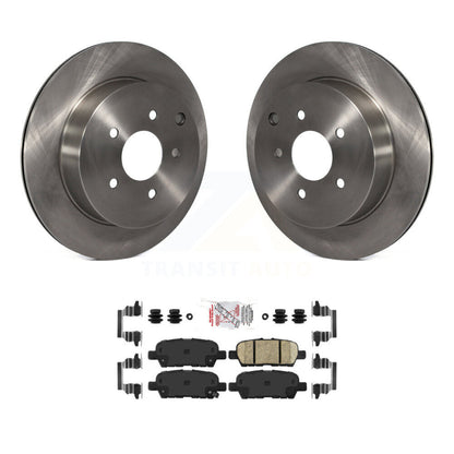 Kit de rotors de frein à disque arrière et plaquettes en céramique pour INFINITI Q50 Q60 QX70 K8A-10085