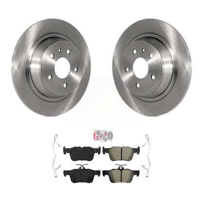 Kit de disques de frein à disque arrière et plaquettes semi-métalliques pour Ford Fusion Lincoln MKZ