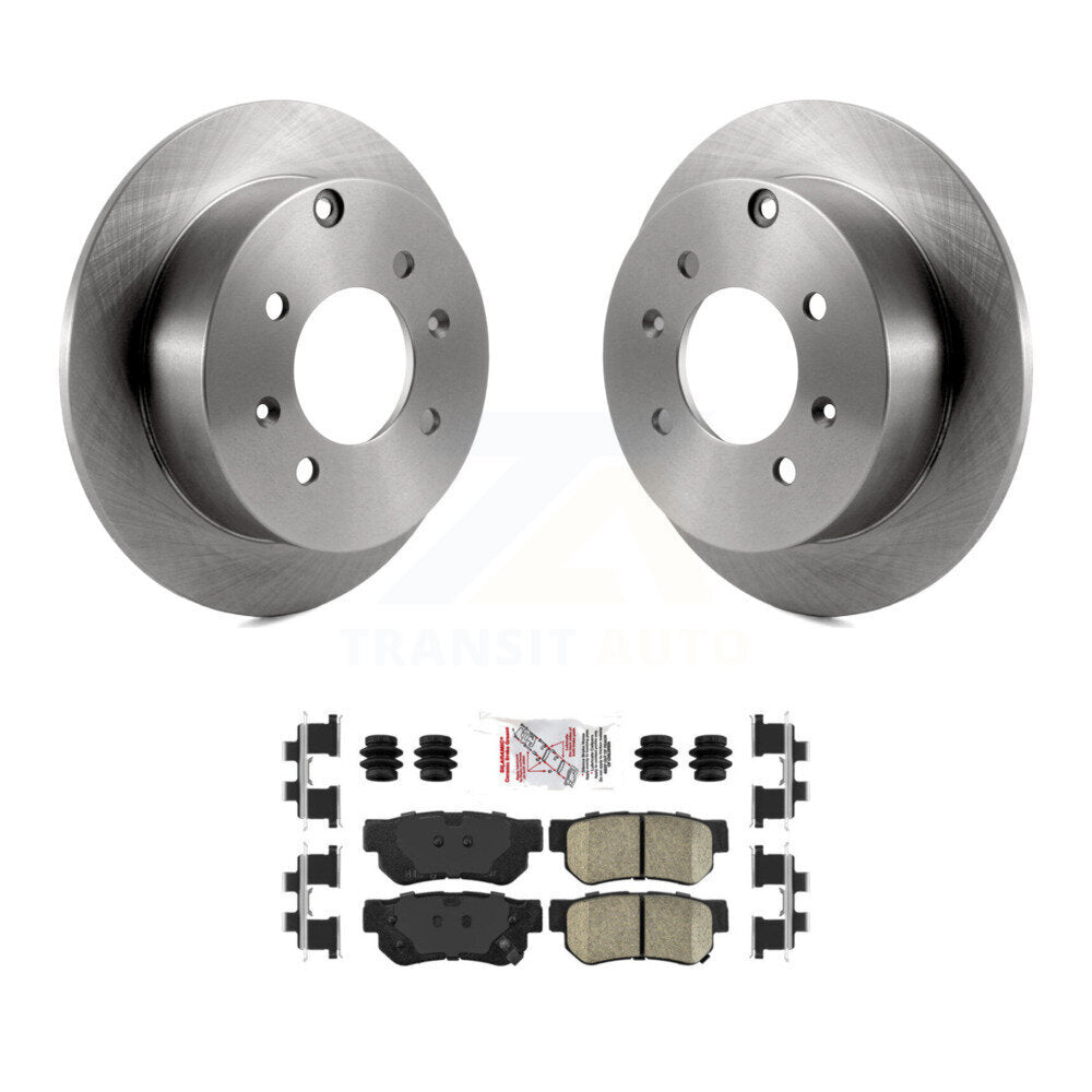 Kit de Rotor de frein à disque arrière et de plaquettes en céramique, pour Hyundai Sonata Kia Optima Magenti