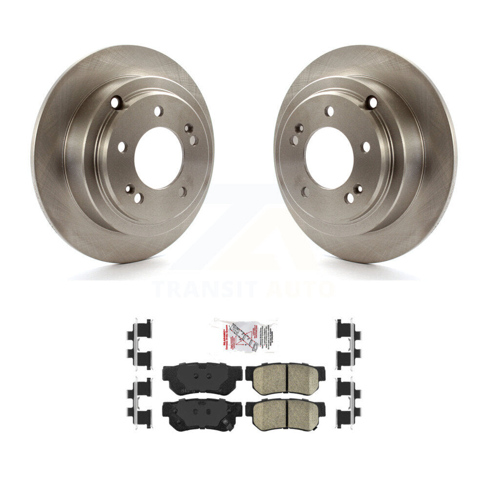 Kit de disques de frein à disque arrière et plaquettes en céramique pour Kia Amanti 2004-2006 K8A-100890
