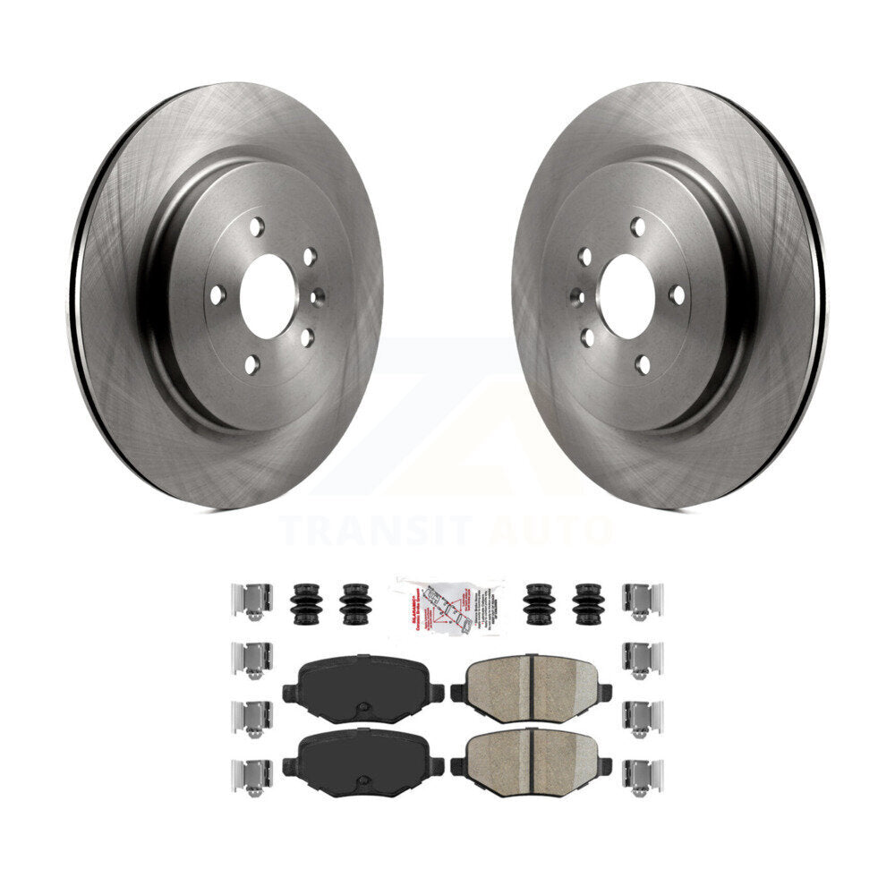 Rotors de frein arrière et kit de plaquettes en céramique pour Ford Explorer Police Interceptor Utilit