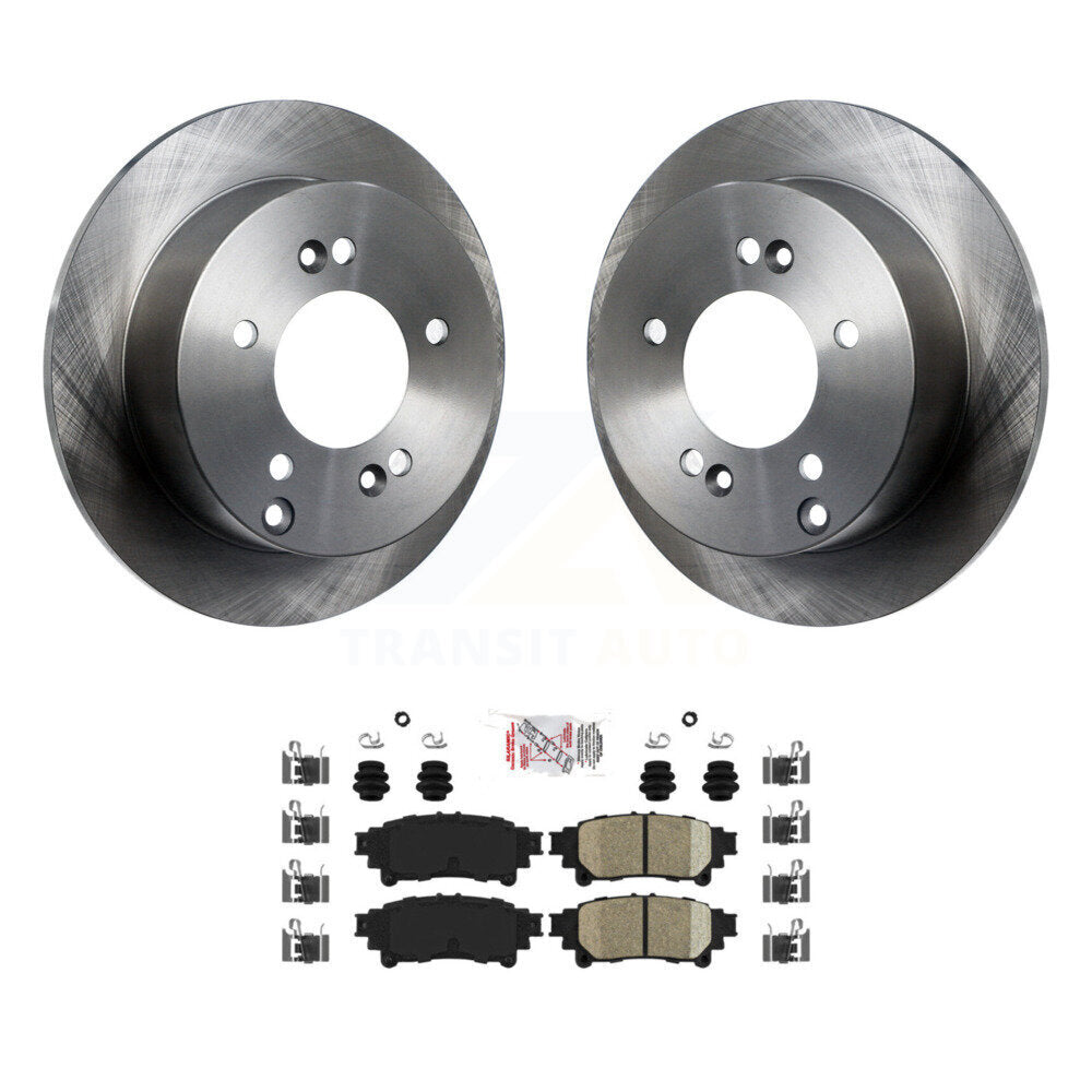 Kit de disques de frein à disque arrière et plaquettes en céramique pour Lexus IS250 K8A-100913
