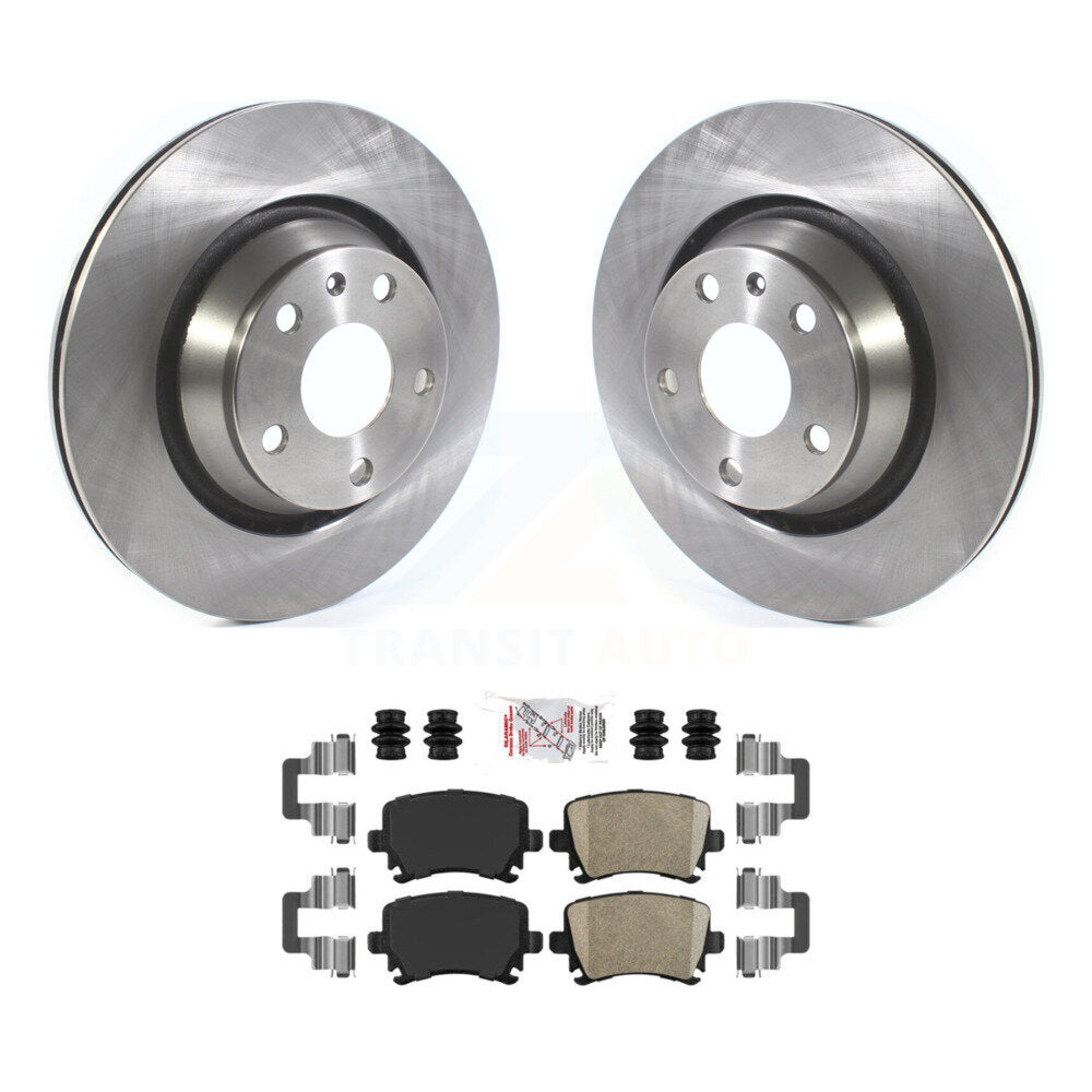 Kit de disques de frein à disque arrière et plaquettes en céramique pour Audi TT Quattro TTS RS