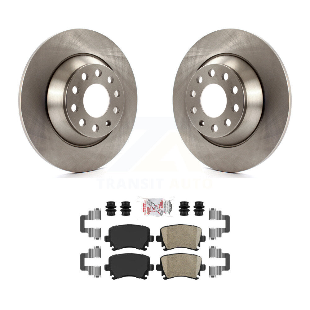 Kit de disques de frein à disque arrière et plaquettes en céramique pour Audi A6 Quattro K8A-100932