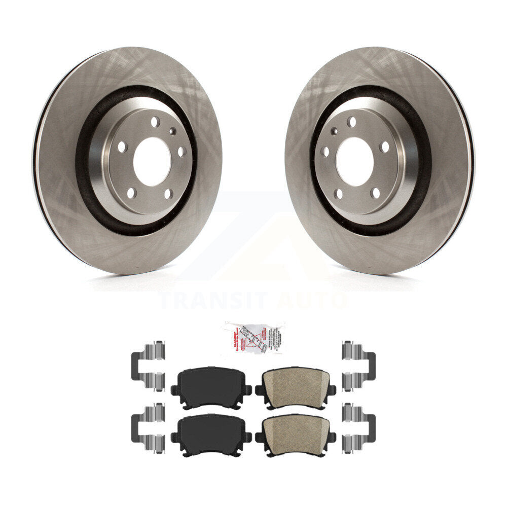 Kit de plaquettes en céramique pour Rotor de frein à disque arrière, pour Audi A6, diamètre 330mm, K8A-10093
