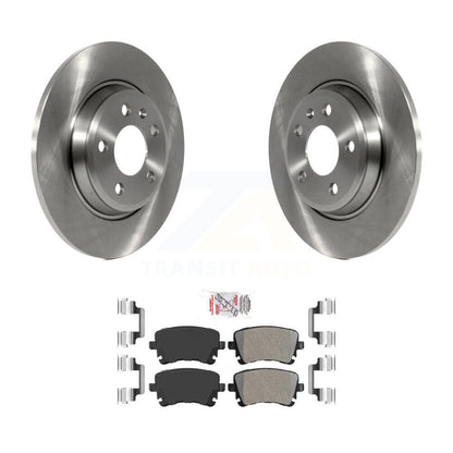 Kit de disques de frein à disque arrière et plaquettes semi-métalliques pour Audi Q5 A4 allroad