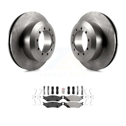 Kit de rotor de frein arrière et de plaquettes semi-métalliques pour châssis de camping-car Ford F-53 E-55