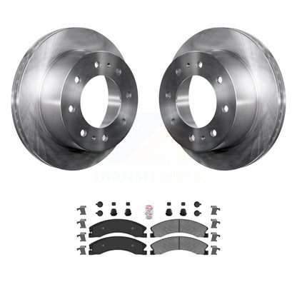 Kit de rotor de frein arrière et de plaquettes semi-métalliques pour GMC Chevrolet Sierra 2500 HD 350