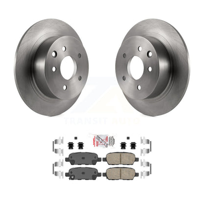 Kit de disques de frein à disque arrière et plaquettes en céramique pour Nissan Sentra Altima K8A-100974