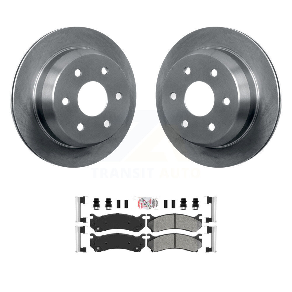 Kit de plaquettes de frein semi-métalliques pour Rotors de frein arrière, pour Chevrolet Silverado 2500 HD Suburba