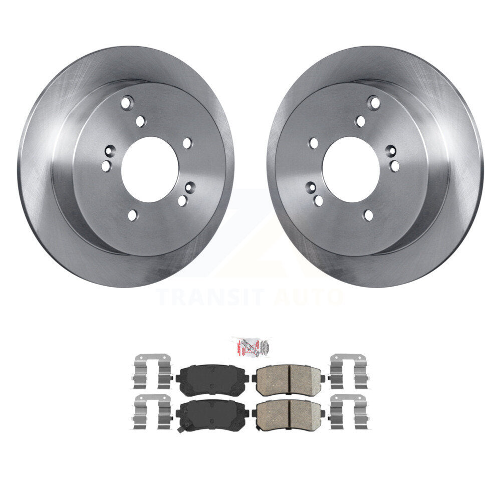 Kit de disques de frein à disque arrière et plaquettes en céramique, pour Hyundai Tucson Kia Sportage AWD