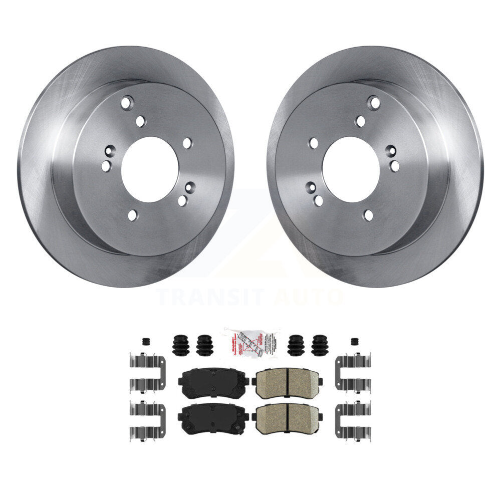 Kit de disques de frein à disque arrière et plaquettes en céramique, pour Hyundai Tucson Kia Sportage AWD