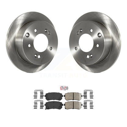 Kit de rotors de frein à disque arrière et plaquettes en céramique, pour Kia Forte koup Forte5 K8A-10099