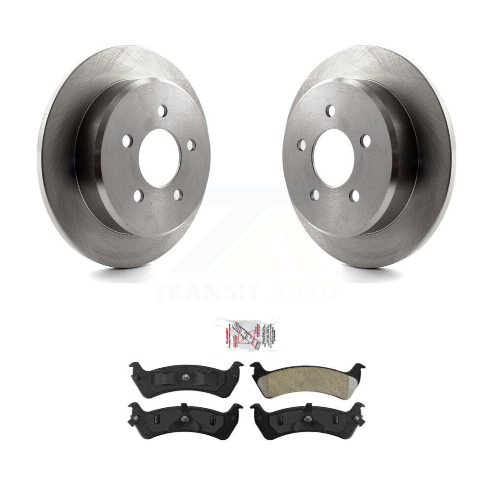 Rotors de frein arrière et kit de plaquettes semi-métalliques pour Ford Ranger Explorer Sport Mercur