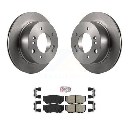 Kit de disques de frein à disque arrière et plaquettes semi-métalliques pour Kia Sorento 2003-2006