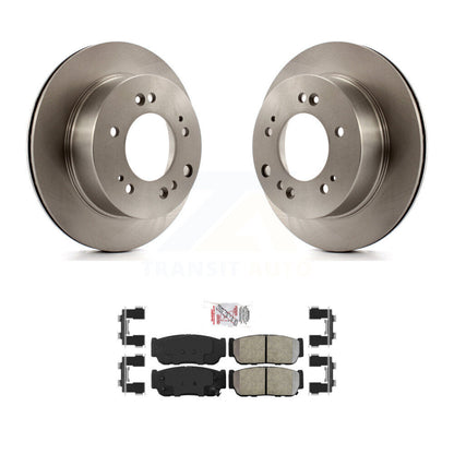 Kit de disques de frein à disque arrière et plaquettes semi-métalliques pour Kia Sorento 2007-2009
