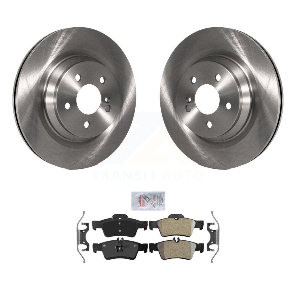 Rotors de frein arrière et Kit de plaquettes semi-métalliques pour Mercedes-Benz S550 S450 SL550 S35