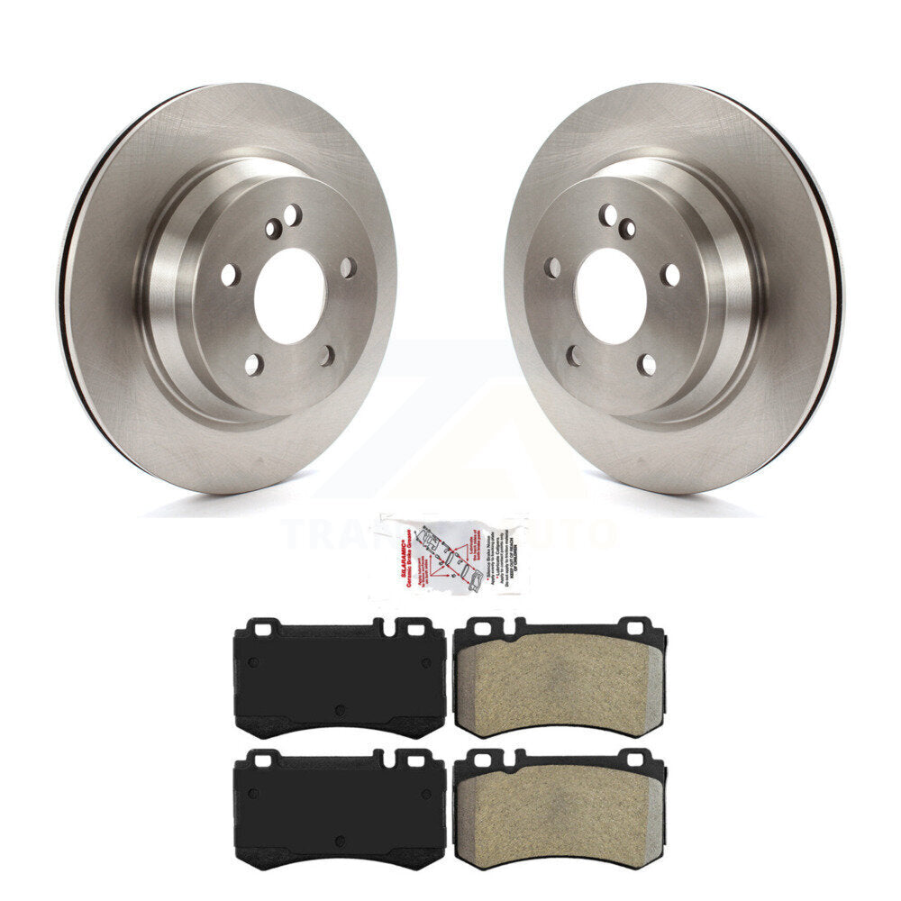 Kit de disques de frein à disque arrière et plaquettes semi-métalliques pour Mercedes-Benz E55 AMG