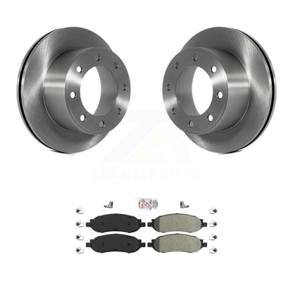 Kit de plaquettes semi-métalliques de rotor de frein arrière pour Ford F-350 Super Duty F-25 2005-2007