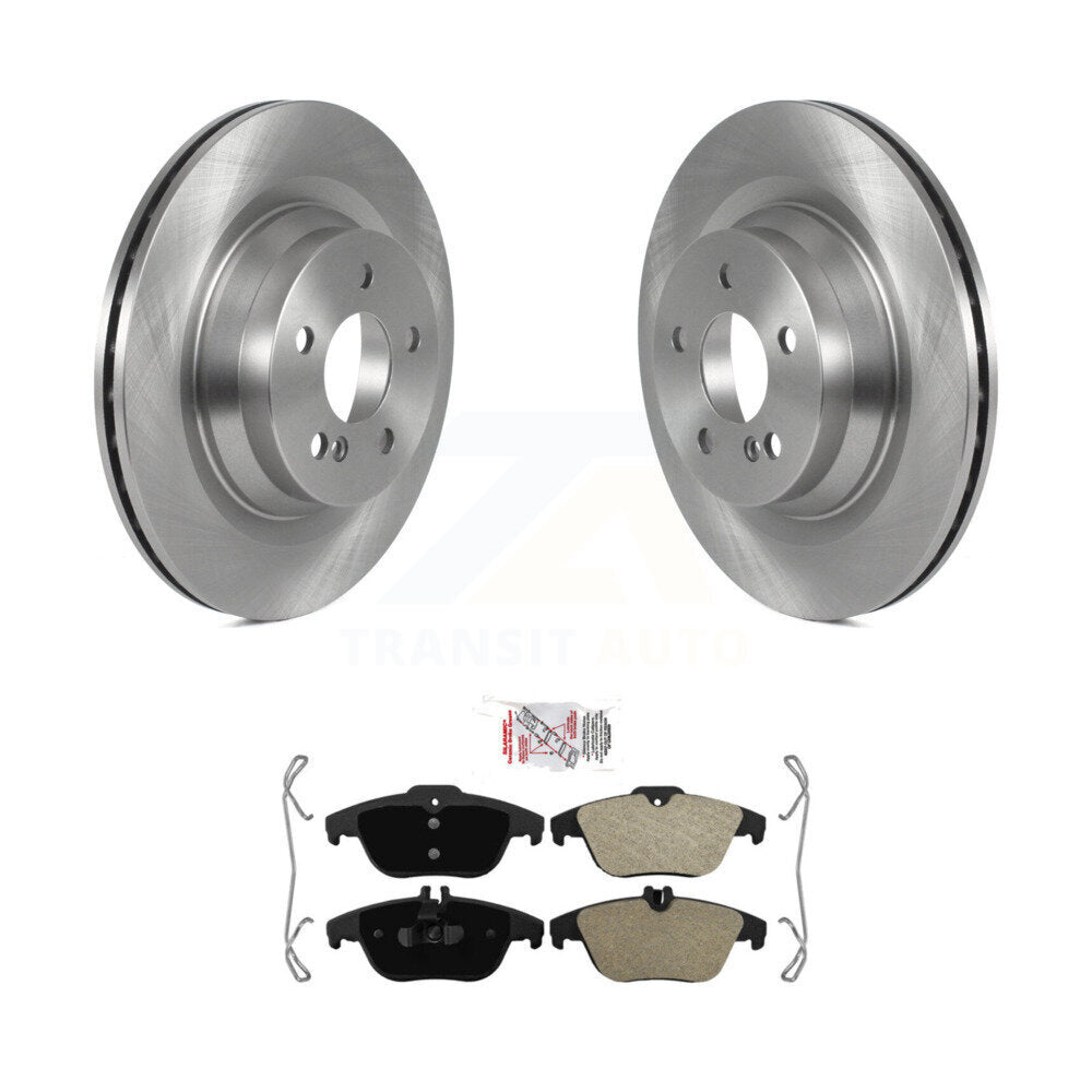 Kit de disques de frein à disque arrière et plaquettes semi-métalliques pour Mercedes-Benz E550