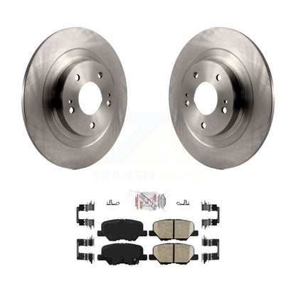 Rotors de frein à disque arrière et Kit de plaquettes en céramique pour Mitsubishi RVR Outlander PHEV Spor